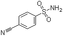 4-氰基苯磺酰胺分子结构 (CAS 3119-02-6)