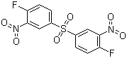 CAS # 312-30-1, Bis(4-fluoro-3-nitrophenyl)sulfone, 4,4'-Difluoro-3,3'-dinitrodiphenylsulfone