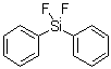 structure of CAS# 312-40-3, Difluorodiphenylsilane