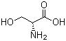 structure of CAS# 312-84-5, D-Serine
