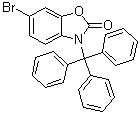 CAS 登录号：312537-44-3, 6-溴-3-(三苯基甲基)-2(3H)-苯并恶唑酮