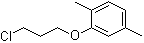 structure of CAS# 31264-51-4, 1-氯-3-(2,5-二甲基苯氧基)丙烷