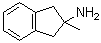 2-甲基-2-茚满胺分子结构 (CAS 312753-94-9)