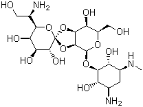 CAS # 31282-04-9, Hygromycin B, O-6-Amino-6-deoxy-L-glycero-D-galacto-heptopyranosylidene-(1-2-3)-o-beta-D-talopyranosyl-(1-5)-2-deoxy-N3-methyl-D-streptamine