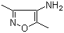 CAS # 31329-64-3, 3,5-Dimethyl-4-isoxazolamine, 4-Amino-3,5-Dimethylisoxazole