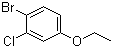 1-溴-2-氯-4-乙氧基苯分子结构 (CAS 313545-43-6)