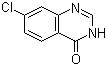 structure of CAS# 31374-18-2, 7-氯-4(3H)-喹唑啉酮