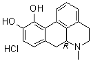 structure of CAS# 314-19-2, R-(-)-Apomorphine hydrochloride