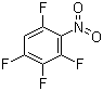 structure of CAS# 314-41-0, 2,3,4,6-Tetrafluoronitrobenzene