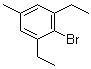 structure of CAS# 314084-61-2, 1-溴-2,6-二乙基-4-甲基苯