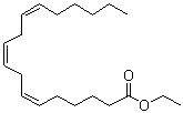structure of CAS# 31450-14-3, (6Z,9Z,12Z)-6,9,12-Octadecatrienoic acid ethyl ester