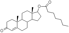 structure of CAS# 315-37-7, Testosterone enanthate