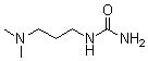 N-[3-(二甲基氨基)丙基]脲分子结构 (CAS 31506-43-1)