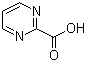 嘧啶-2-羧酸分子结构 (CAS 31519-62-7)