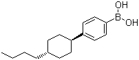 4-(4-丁基环己基)苯硼酸分子结构 (CAS 315220-11-2)