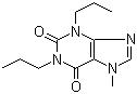1,3-二丙基-7-甲基黄嘌呤分子结构 (CAS 31542-63-9)