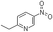 2-乙基-5-硝基吡啶分子结构 (CAS 31557-73-0)
