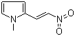 structure of CAS# 3156-50-1, 1-甲基-2-(2-硝基乙烯基)-1H-吡咯