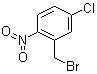 2-(溴甲基)-4-氯-1-硝基苯分子结构 (CAS 31577-25-0)