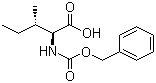 structure of CAS# 3160-59-6, N-苄氧羰基-L-异亮氨酸