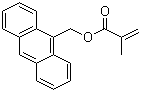 structure of CAS# 31645-35-9, 9-Anthracenylmethyl methacrylate