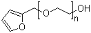 糠醇聚氧乙烯醚分子结构 (CAS 31692-86-1)