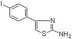 4-(4-碘苯基)-1,3-噻唑-2-胺分子结构 (CAS 31699-14-6)