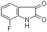 structure of CAS# 317-20-4, 7-氟靛红