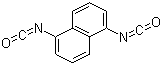 structure of CAS# 3173-72-6, 1,5-Naphthalene diisocyanate