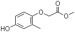 2-甲基-4-羟基苯氧乙酸甲酯分子结构 (CAS 317319-10-1)