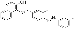 structure of CAS# 3176-79-2, 溶剂红 25