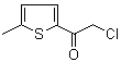 2-氯-1-(5-甲基-2-噻吩基)乙酮分子结构 (CAS 31772-42-6)
