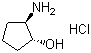 structure of CAS# 31775-67-4, 反式-(1R,2R)-2-氨基环戊醇盐酸盐
