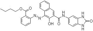 颜料红 208分子结构 (CAS 31778-10-6)