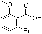 structure of CAS# 31786-45-5, 2-Bromo-6-methoxybenzoic acid