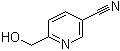 structure of CAS# 31795-61-6, 6-羟甲基吡啶-3-甲腈