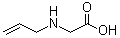 structure of CAS# 3182-77-2, N-(2-Propenyl)glycine