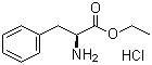 structure of CAS# 3182-93-2, Ethyl L-phenylalaninate hydrochloride