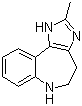 structure of CAS# 318237-73-9, 2-甲基-1,4,5,6-四氢咪唑并[4,5-d][1]苯并氮杂卓