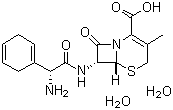 头孢拉定水合物分子结构 (CAS 31828-50-9)