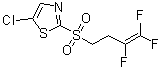 氟噻虫砜分子结构 (CAS 318290-98-1)