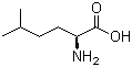 5-甲基-L-正亮氨酸分子结构 (CAS 31872-98-7)