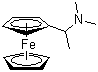 structure of CAS# 31904-34-4, [1-(二甲基氨基)乙基]二茂铁
