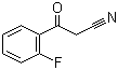 2-氟苯甲酰乙腈分子结构 (CAS 31915-26-1)