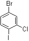 4-溴-2-氯-1-碘代苯分子结构 (CAS 31928-47-9)