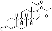 19-去甲-3,20-二酮-孕甾-4-烯-17-醋酸酯分子结构 (CAS 31981-44-9)