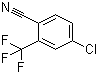 structure of CAS# 320-41-2, 4-氯-2-三氟甲基苯腈