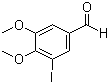 structure of CAS# 32024-15-0, 3-Iodo-4,5-dimethoxybenzaldehyde