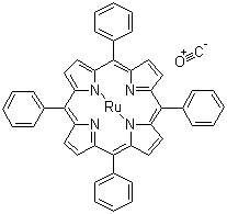 structure of CAS# 32073-84-0, 5,10,15,20-四苯基-21H,23H-卟吩羰基钌