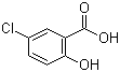 structure of CAS# 321-14-2, 5-Chlorosalicylic acid
